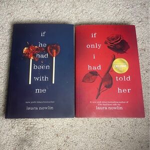 Laura Nowlin Book Set - Blue and Red Covers